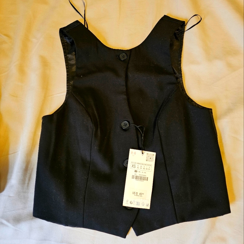 New With Tags , Zara Vest